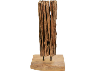 Deko-Figur TREIBHOLZ Teak natur 300x200x620mm Deko-Figur TREIBHOLZ Teak natur 300x200x620mm