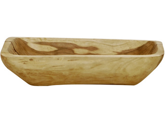 Deko-Schale Teak natur 440x220x110mm Deko-Schale Teak natur 440x220x110mm