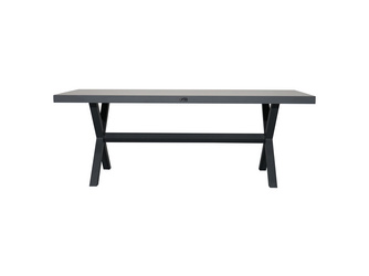 Dining-Tisch CANBERRA Aluminiumgestell 2000x950x750mm Dining-Tisch CANBERRA Aluminiumgestell 2000x950x750mm