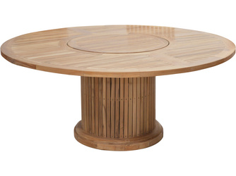 Dining-Tisch PHOENIX Premium-Teak natur Ø1600x760mm Dining-Tisch PHOENIX Premium-Teak natur Ø1600x760mm
