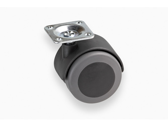 Doppelrolle 50mm mit Platte 800310 (1 Stück) - 677 400 070 75 Doppelrolle 50mm mit Platte 800310 (1 Stück) - 677 400 070 75
