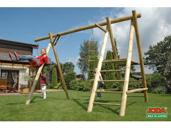 Doppelschaukel "Lotta" 500x248x304 cm Nadelholz KDI, TÜV-geprüft Doppelschaukel "Lotta" 500x248x304 cm Nadelholz KDI, TÜV-geprüft