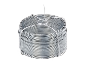 Drahtspule, verzinkt, Stärke 1,1mm, Länge 50 m Drahtspule, verzinkt, Stärke 1,1mm, Länge 50 m
