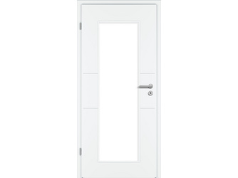 Zimmertür Weißlack exclusiv RY-433 Vollspan "ROYAL" LA1 KK1 Zimmertür Weißlack exclusiv RY-433 Vollspan "ROYAL" LA1 KK1
