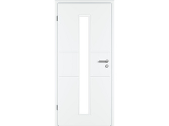 Zimmertür Weißlack exclusiv RY-433 Vollspan "ROYAL" LA2 KK1 Zimmertür Weißlack exclusiv RY-433 Vollspan "ROYAL" LA2 KK1