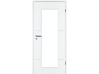 Zimmertür Weißlack exclusiv RY-451 Vollspan "ROYAL" LA1 KK1 Zimmertür Weißlack exclusiv RY-451 Vollspan "ROYAL" LA1 KK1