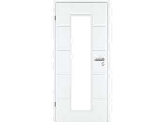 Zimmertür Weißlack exclusiv RY-451 Vollspan "ROYAL" LA3 KK1 Zimmertür Weißlack exclusiv RY-451 Vollspan "ROYAL" LA3 KK1