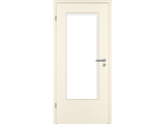 Schallschutztür CPL Esche Weiß glatt Float klar Vollspan "FUNKTION" DIN-LA KK2 SSK1 Bodendichtung Schallschutztür CPL Esche Weiß glatt Float klar Vollspan "FUNKTION" DIN-LA KK2 SSK1 Bodendichtung