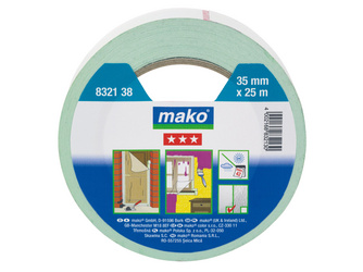 Duoband, doppelseitig klebend KOMFORT 35mm x 25m, weich PVC Folie, grün / weiß Duoband, doppelseitig klebend KOMFORT 35mm x 25m, weich PVC Folie, grün / weiß