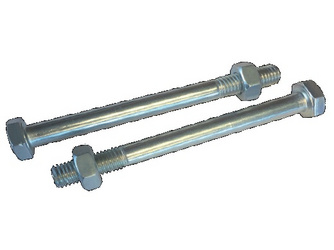 Durchgangsschraube EDELSTAHL M 10x110mm inkl. Scheiben+Mutter Paket á 2 Stück Durchgangsschraube EDELSTAHL M 10x110mm inkl. Scheiben+Mutter Paket á 2 Stück