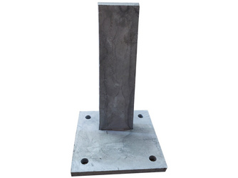 ECOSTECK-Pfostenträger 150x150x230mm Stahl Feuerverzinkt ECOSTECK-Pfostenträger 150x150x230mm Stahl Feuerverzinkt