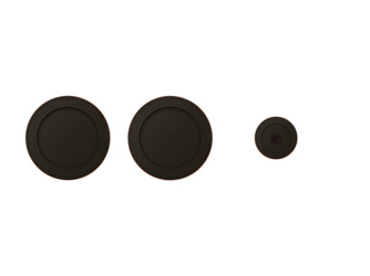 EPD 0S 81 - Schiebetürrosetten-Set Antik Bronzeoptik 1 Set EPD 0S 81 - Schiebetürrosetten-Set Antik Bronzeoptik 1 Set