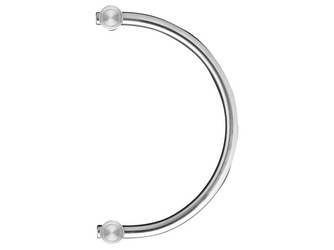 ES23 ES23 350 71 - Stoßgriff (L:390 mm A:350 mm) Edelstahl matt 1 Stück ES23 ES23 350 71 - Stoßgriff (L:390 mm A:350 mm) Edelstahl matt 1 Stück