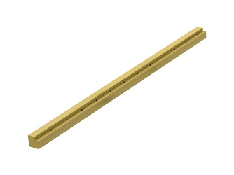 Eckleiste für 90° Grad Außenecken ingwer 2396x40x40mm Eckleiste für 90° Grad Außenecken ingwer 2396x40x40mm