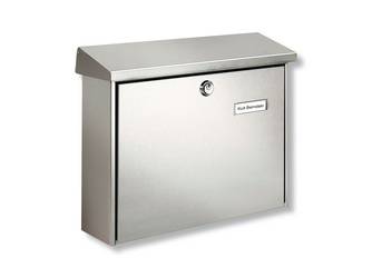 Edelstahl-Briefkasten Amrum 3867 Ni Edelstahl Edelstahl-Briefkasten Amrum 3867 Ni Edelstahl