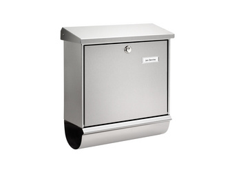 Edelstahl-Briefkastenset Comfort-Set 39130 Ni Edelstahl Edelstahl-Briefkastenset Comfort-Set 39130 Ni Edelstahl