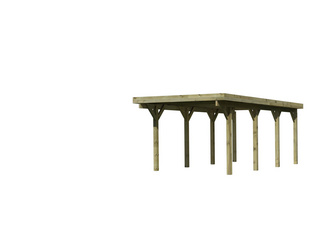 Einzelcarport Classic 2 PVC-Dach Variante A KDI PVC 5860 x 2730 x 2340 mm Einzelcarport Classic 2 PVC-Dach Variante A KDI PVC 5860 x 2730 x 2340 mm