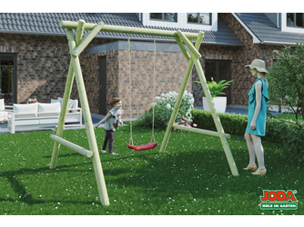 Einzelschaukel "Lina" 250x205x226 cm Nadelholz KDI, TÜV-geprüft Einzelschaukel "Lina" 250x205x226 cm Nadelholz KDI, TÜV-geprüft