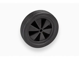 Ersatzrad 150mm PVC schwarz 810040 (1 Stück) - 677 400 074 75 Ersatzrad 150mm PVC schwarz 810040 (1 Stück) - 677 400 074 75