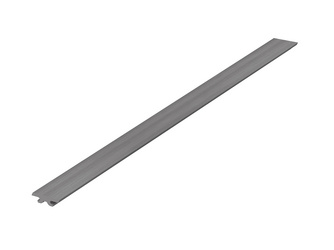 Fassadenpaneel Karree sel gris 2396x80x22mm Fassadenpaneel Karree sel gris 2396x80x22mm