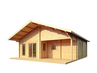 Ferienhaus Odenwald 70-A mit Schlafboden Ferienhaus Odenwald 70-A mit Schlafboden