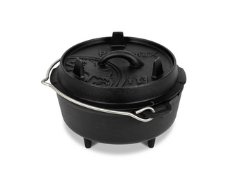 Feuertopf FT3 Dutch Oven Inhalt Topf: 1,6 ltr, Inhalt Deckel: 0,4 ltr Feuertopf FT3 Dutch Oven Inhalt Topf: 1,6 ltr, Inhalt Deckel: 0,4 ltr