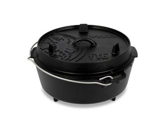 Feuertopf FT6 Dutch Oven Inhalt Topf: 5,5 ltr, Inhalt Deckel: 1,5 ltr Feuertopf FT6 Dutch Oven Inhalt Topf: 5,5 ltr, Inhalt Deckel: 1,5 ltr
