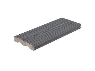 Terrassendiele WPC massiv Sichtseite mit angerauter Holzprägung goodlife grey beach house Fiberon - 24 x 133 mm Terrassendiele WPC massiv Sichtseite mit angerauter Holzprägung goodlife grey beach house Fiberon - 24 x 133 mm