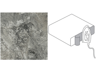 Flex Kante JK583 CE jurakalk grün-grau, Länge 650 mm Flex Kante JK583 CE jurakalk grün-grau, Länge 650 mm