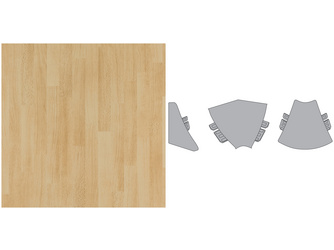 Formteil Plus Innenecke BU37 buche parkett Formteil Plus Innenecke BU37 buche parkett
