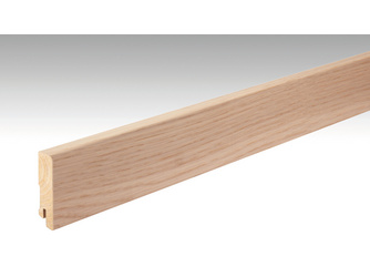 Fußleiste Profil 15 F MK 2380x60x16mm 1087 Eiche weiß Nature Fußleiste Profil 15 F MK 2380x60x16mm 1087 Eiche weiß Nature