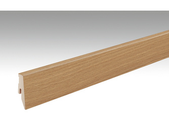 Fußleiste Profil 3 PK 2380x60x20mm 1233 Eiche hellbraun pure Fußleiste Profil 3 PK 2380x60x20mm 1233 Eiche hellbraun pure