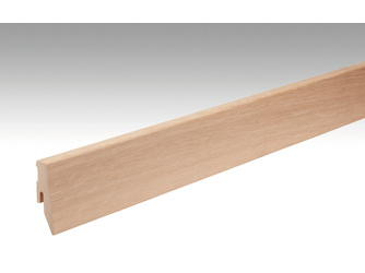 Fußleiste Profil 3 PK 2380x60x20mm R01 Eiche roh roh Fußleiste Profil 3 PK 2380x60x20mm R01 Eiche roh roh