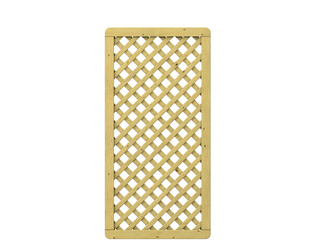 Sichtschutzzaun Holz natur "GADA" Gitter Sichtschutzzaun Holz natur "GADA" Gitter