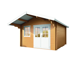 Gartenhaus Lisa 44-A isolierverglast mit Farbbehandlung Fichte Gartenhaus Lisa 44-A isolierverglast mit Farbbehandlung Fichte
