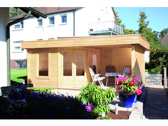 Gartenhaus Maja 40-A mit Lounge 250 cm Gartenhaus Maja 40-A mit Lounge 250 cm