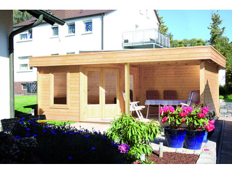 Gartenhaus Maja 40-A mit Lounge 350 cm Gartenhaus Maja 40-A mit Lounge 350 cm