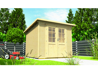 Gartenhaus Pulti Softline 2424 Naturbelassen Gartenhaus Pulti Softline 2424 Naturbelassen