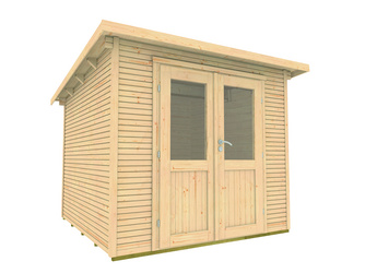 Gartenhaus Pulti Softline 3024 Naturbelassen Gartenhaus Pulti Softline 3024 Naturbelassen