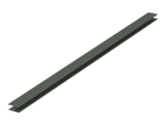 Gehrungsprofil anthrazit 4000x50x21mm Gehrungsprofil anthrazit 4000x50x21mm