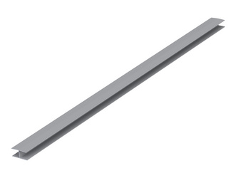 Gehrungsprofil silber 4000x50x21mm Gehrungsprofil silber 4000x50x21mm