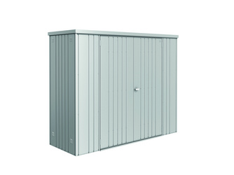 Geräteschrank Gr. 230 silber-metallic Geräteschrank Gr. 230 silber-metallic