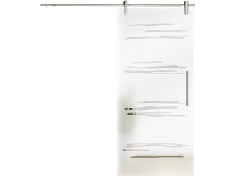 Glasschiebetür Basic/Style Gemini Motiv klar G420/G700 Glasschiebetür Basic/Style Gemini Motiv klar G420/G700