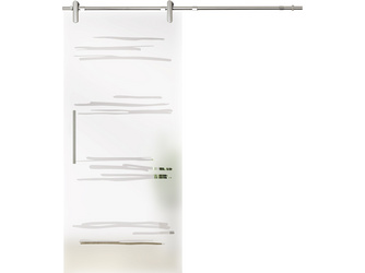 Glasschiebetür Basic/Style Gemini Motiv klar G420/G700 Glasschiebetür Basic/Style Gemini Motiv klar G420/G700