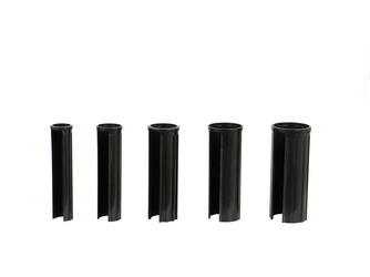 Granitsockel-Reduzierringe Innendurchm. 52,48,38,32,25mm schwarz, Länge 150mm Granitsockel-Reduzierringe Innendurchm. 52,48,38,32,25mm schwarz, Länge 150mm