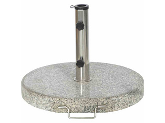 Granitständer 30 kg rund mit Griff und Rollen Granitständer 30 kg rund mit Griff und Rollen