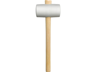 Gummihammer, Holzstiel hell 60mm (445020) Gummihammer, Holzstiel hell 60mm (445020)