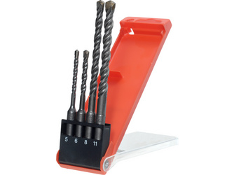 HB 44 SDS plus Hammerbohrersatz, 4-teilig, ø 5, 6, 8, 10mm (240500) HB 44 SDS plus Hammerbohrersatz, 4-teilig, ø 5, 6, 8, 10mm (240500)
