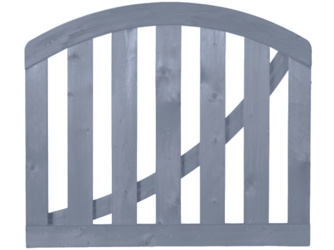 Gartenzaun Tor Kiefer Montanagrau RAL 7015 Rahmen 40/75mm - HUGO Gartenzaun Tor Kiefer Montanagrau RAL 7015 Rahmen 40/75mm - HUGO