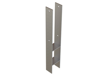 H-Pfostenanker 90 x 90 mm Edelstahl H-Pfostenanker 90 x 90 mm Edelstahl
